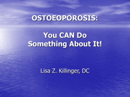 9. Osteoporosis