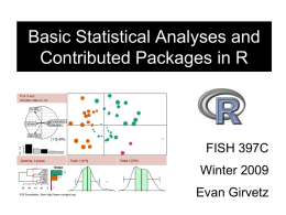 R-project: A free environment for statistical computing and graphics
