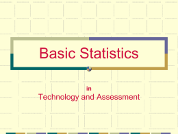 Basis Statistics PPT