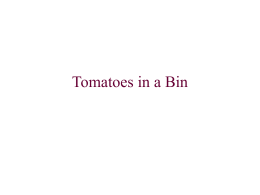 Tomatoes in a Bin