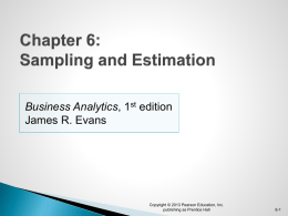 Chapter 6 PowerPoint Slides for Evans text