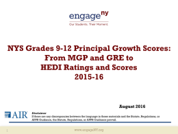 Grades 9-12 Principals (2015-16)