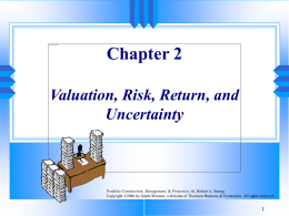 Valuation Risk chapter 02