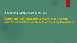 A teaching sample: Chap Le