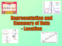2)_Representation_and_Summary_of_Data_