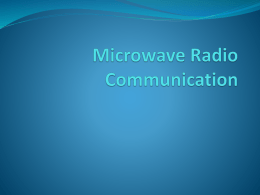 Microwave Radio Communication