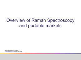 Raman and vibrational spectroscopy