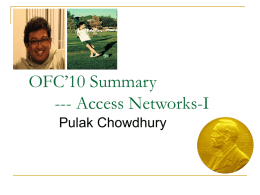 OFC`10 Summary ---Core Networks Part II