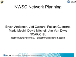 NWSC Network Planning