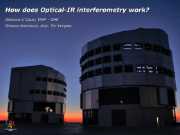 Diapositiva 1 - INAF-Osservatorio Astronomico di Roma