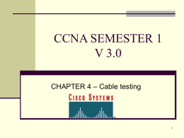 CCNA SEMESTER 1 V 3.0