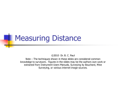 Measuring Distance - Supplemental Teaching Resources