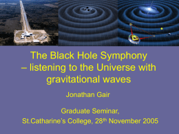 Gravitational Waves – detectors, sources & science