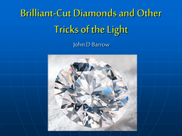 Brilliant-Cut Diamonds and Other Tricks of the