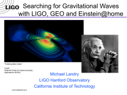 publictour - LIGO Hanford Observatory