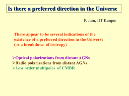 Anisotropy - IIT Kanpur