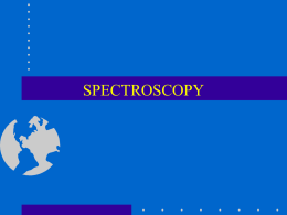 Spectrometry 1 R