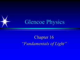 Glencoe Physics Chapter 16