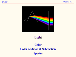Light-Color-Spectra