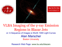 VLBA imaging of the Gamma-ray Emission Regions in