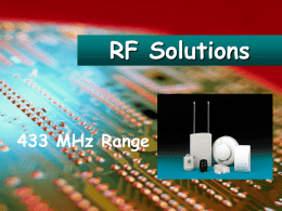 RF Solutions - UTC Fire & Security