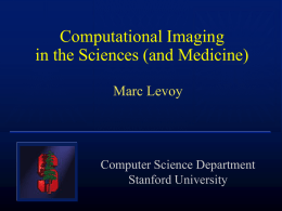Multiple-image digital photography - Computer Graphics at Stanford