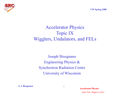 UW Spring 2008 Accelerator Physics