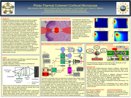 Photo-Thermal Coherent Confocal Microscope Mark