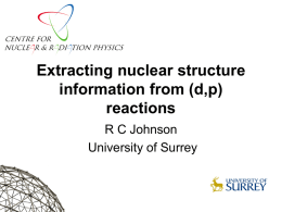 Extracting nuclear structure information from (d,p) reactions