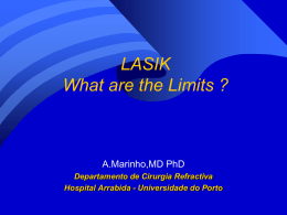 LASIK What are the Limits