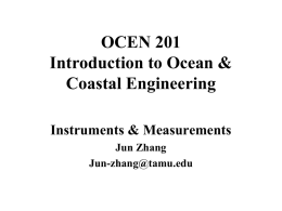 Measurements & Instruments