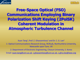 Communications Employing Binary Polarization Shift Keying (2PolSK)