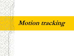 Motion tracking