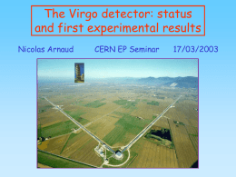 GW signal - Virgo