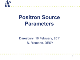 Daresbury_Positron_Source_Parameters