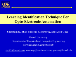 Learning Identification Technique For Opto