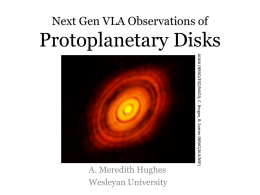 Next Gen VLA Observations of Protoplanetary Disks