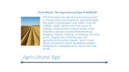 Agricultural Age