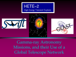 Gamma-ray Astronomy - Fermi Gamma