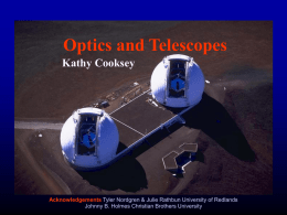 Telescopes - University of Hawaii