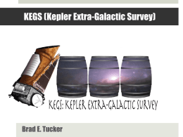 KEGS - The Kepler Extra