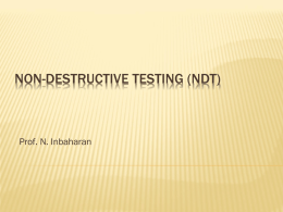 power point on ndt