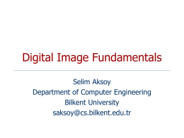 Slide 1 - Bilkent University Computer Engineering Department