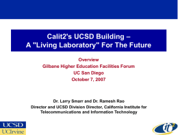 Calit2`s UCSD Building