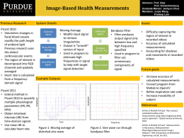 Image-Based Health Measurements Advisors