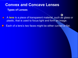 lens ray diagrams
