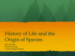 History of Life and Evolution ppt