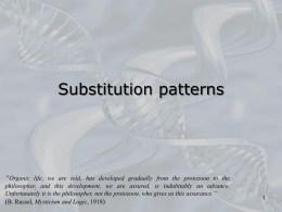 Molecular evolution and substitution patterns.