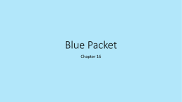 Blue Packet