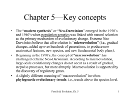 Chapter 5—Key concepts